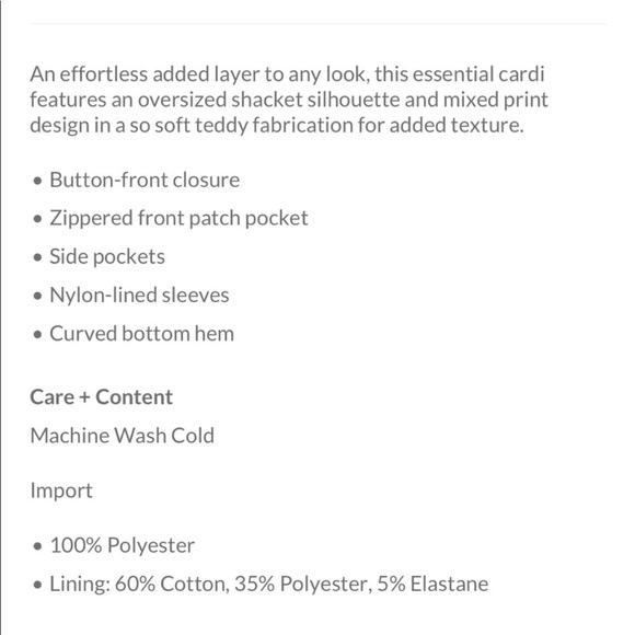 NWT Free People This and That Cardi Jacket size Large - Picture 2 of 15